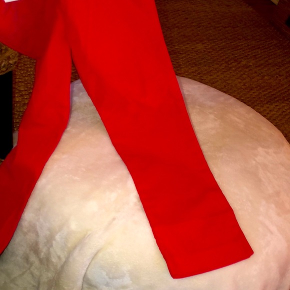 NWT TBBC Elastic Waist Red Corduroy Pants Sz7 - Picture 5 of 5